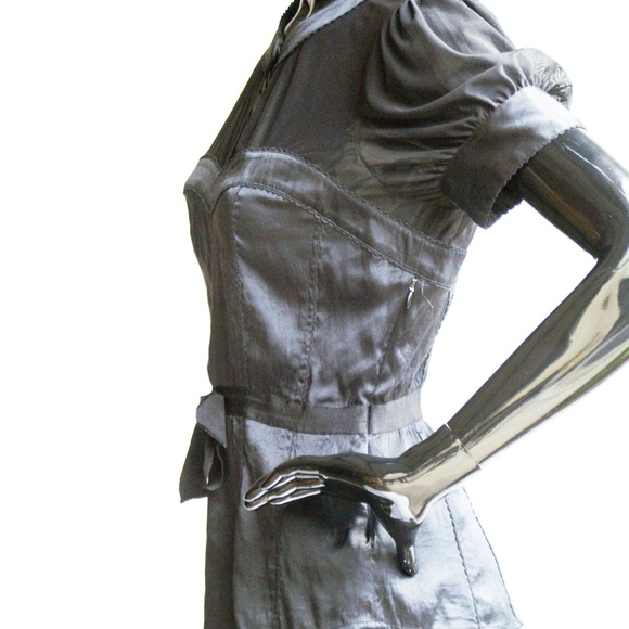 Micheal Kors Black Short Sleeve Top US Size M - Picture 5 of 8